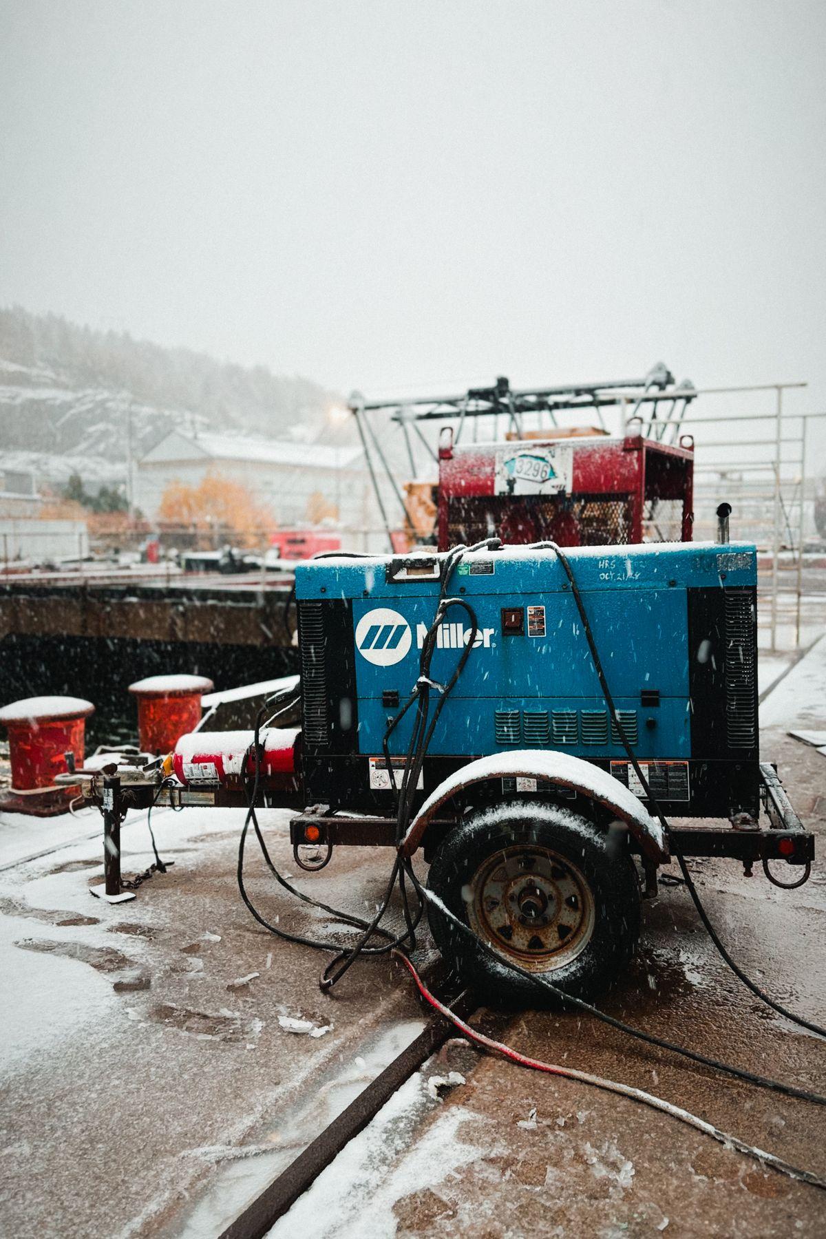 Groupe électrogène de chantier 100 kVA