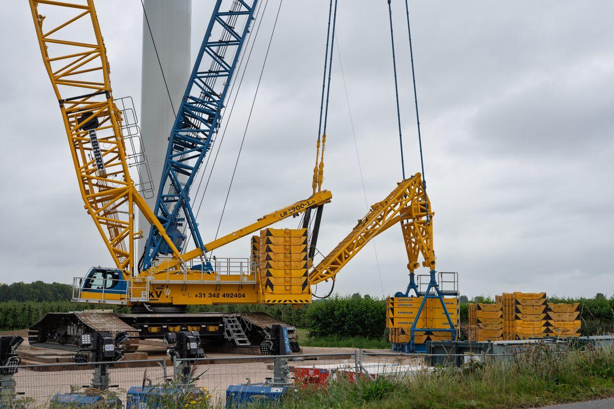 Grue mobile sur chenilles Liebherr LTR 1100